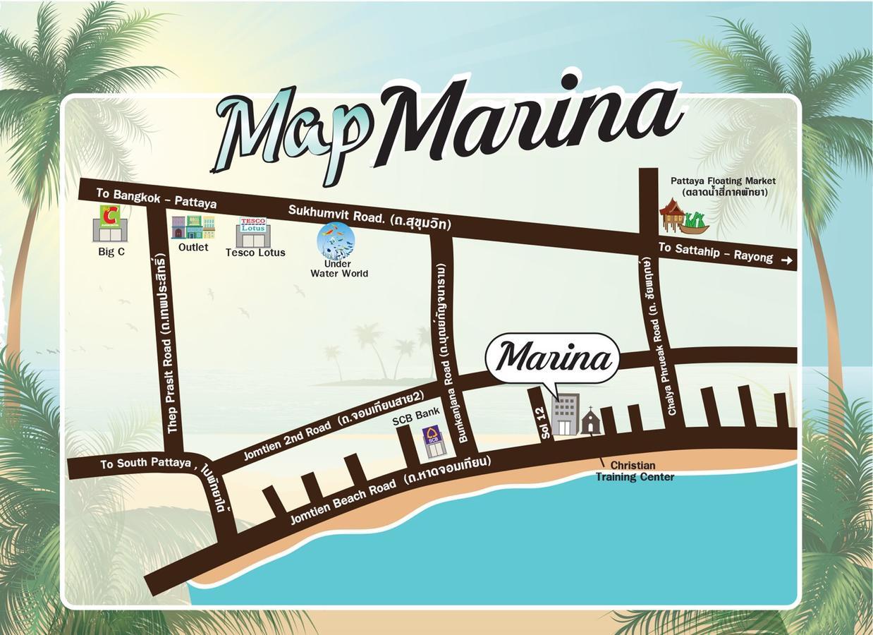Marina Джомтьен Экстерьер фото